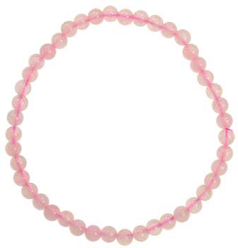 4mm Rose Quartz stretch