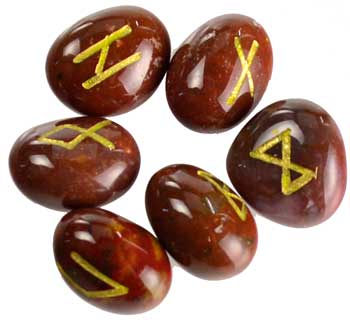 Fancy Jasper rune set